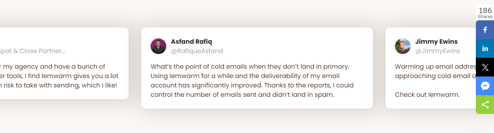 lemwarm testimonials