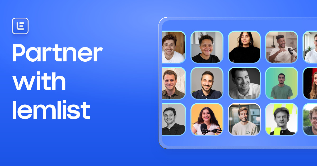 Partner with lemlist